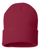 Solid 12" Cuffed Beanie | Sportsman SP12