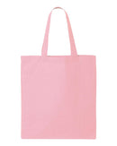 Economical Tote Bag | Q-Tees QTB | Medium Embroidery (7" X 7")
