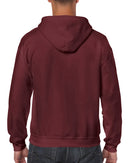 Poly-Cotton Zip-Up Hoodies | S | Gildan 18600