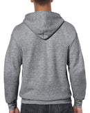 Hoodies poly-coton à fermeture | Gildan 18600 | Petite Broderie (4"x4")