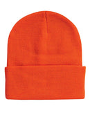 Solid 12" Cuffed Beanie | Sportsman SP12