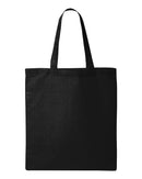 Economical Tote Bag | Q-Tees QTB | Medium Embroidery (7" X 7")