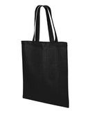 Economical Tote Bag | Q-Tees QTB | Medium Embroidery (7" X 7")