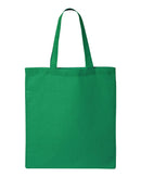 Economical Tote Bag | Q-Tees QTB | Medium Embroidery (7" X 7")