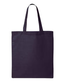 Economical Tote Bag | Q-Tees QTB | Medium Embroidery (7" X 7")