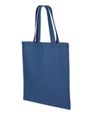 Economical Tote Bag | Q-Tees QTB | Medium Embroidery (7" X 7")