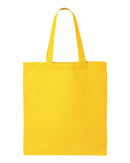 Economical Tote Bag | Q-Tees QTB | Medium Embroidery (7" X 7")