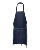 Butcher Apron | Q-Tees Q2010 | Small Embroidery (4" X 4")