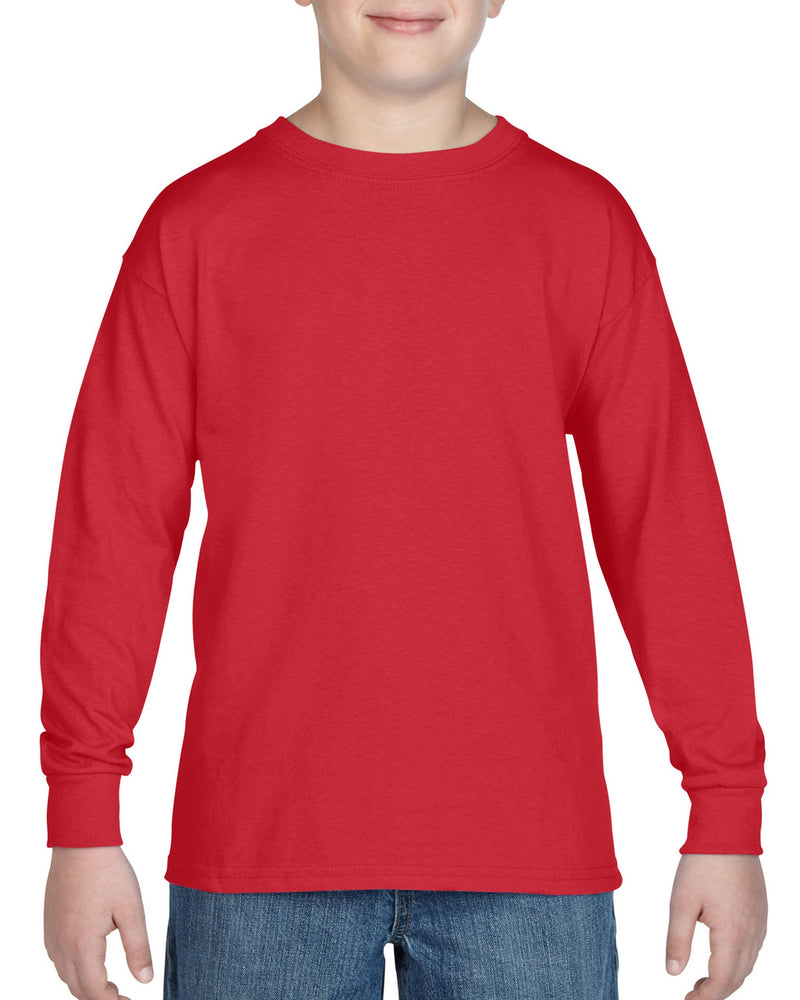 Youth Long Sleeve T-Shirt | Gildan 5400B | DTG