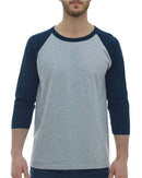 T-shirt de Baseball | M&O 5540 | Broderie