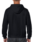 Hoodies poly-coton à fermeture | Gildan 18600 | Petite Broderie (4"x4")