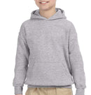 Poly-Cotton Kid Hoodies | Gildan 18500B | DTF