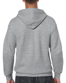 Hoodies poly-coton à fermeture | Gildan 18600 | Petite Broderie (4"x4")