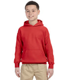 Poly-Cotton Kid Hoodies | Gildan 18500B | Medium Embroidery (7" X 7")