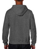 Hoodies poly-coton à fermeture | Gildan 18600 | Petite Broderie (4"x4")