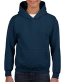 Poly-Cotton Kid Hoodies | Gildan 18500B | Medium Embroidery (7" X 7")
