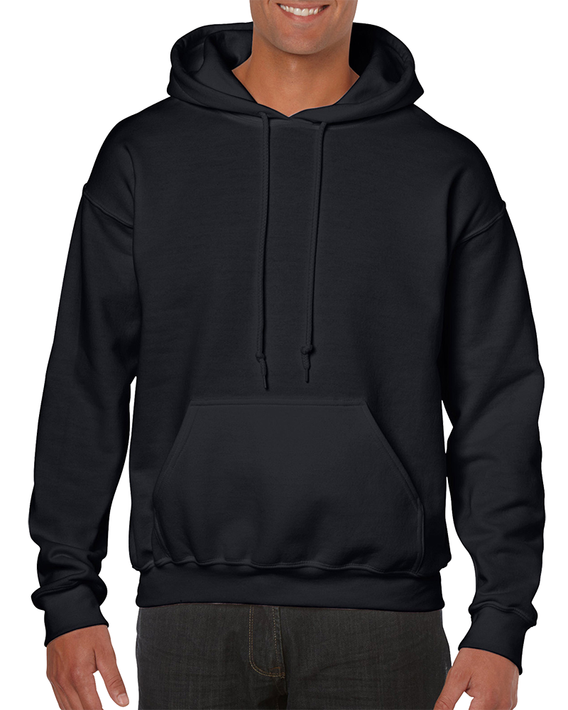 Custom Gildan 50 50 Pullover Hoodie InstaCustoms Black