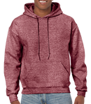 Poly-Cotton Hoodies | Gildan 18500 | Large Embroidery (11" X 7")
