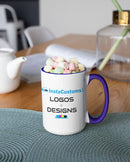 Tasses à café 15oz | Imprimé (panoramique)