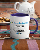 Tasses à café 11oz | Imprimé (panoramique)