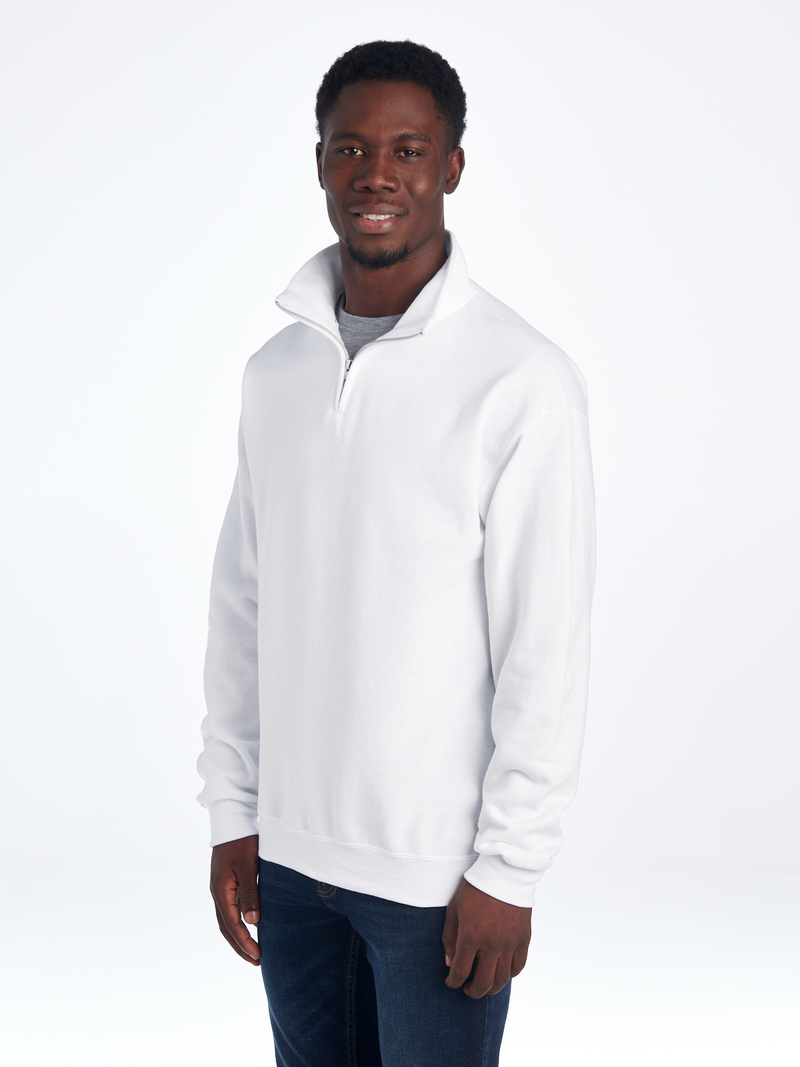 Quarter-Zip Sweatshirt | L | Jerzees 995MR