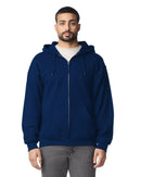 Poly-Cotton Zip-Up Hoodies | S | Gildan 18600