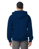 Poly-Cotton Zip-Up Hoodies | S | Gildan 18600