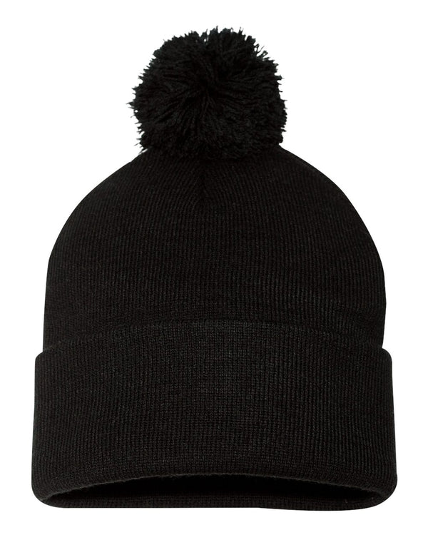 12" Pom-Pom Cuffed Beanie | Sportsman SP15