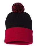 Tuque à pompon et revers 12" | Sportsman SP15
