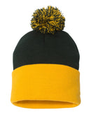 Tuque à pompon et revers 12" | Sportsman SP15