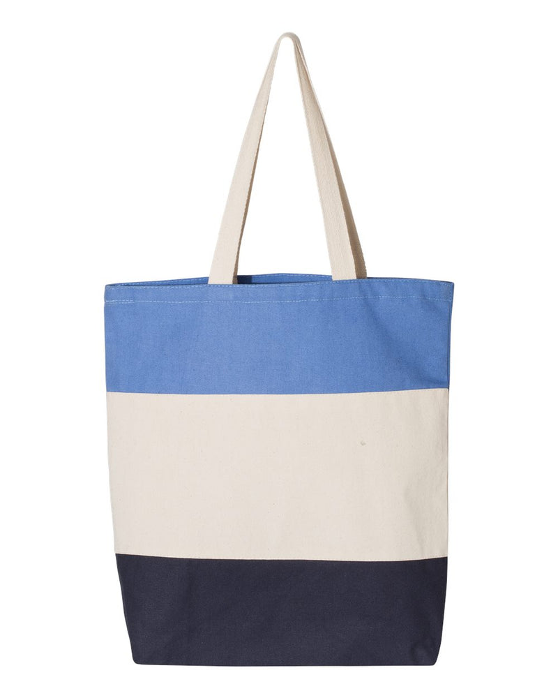 11L Tri-Color Tote | Q-Tees Q125900