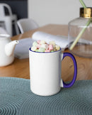 Coffee Mugs 15oz | Sublimation (Wrap Around)