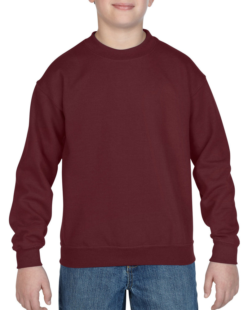 Poly-Cotton Kid Sweatshirts | Gildan 18000B | Chest Embroidery (7" X 7")