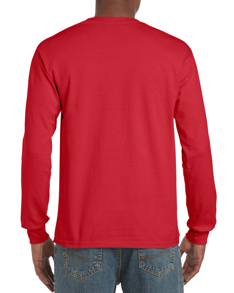 2400 Gildan Ultra Cotton® Long Sleeve T-Shirt Safety Orange – Detail Basics  Canada