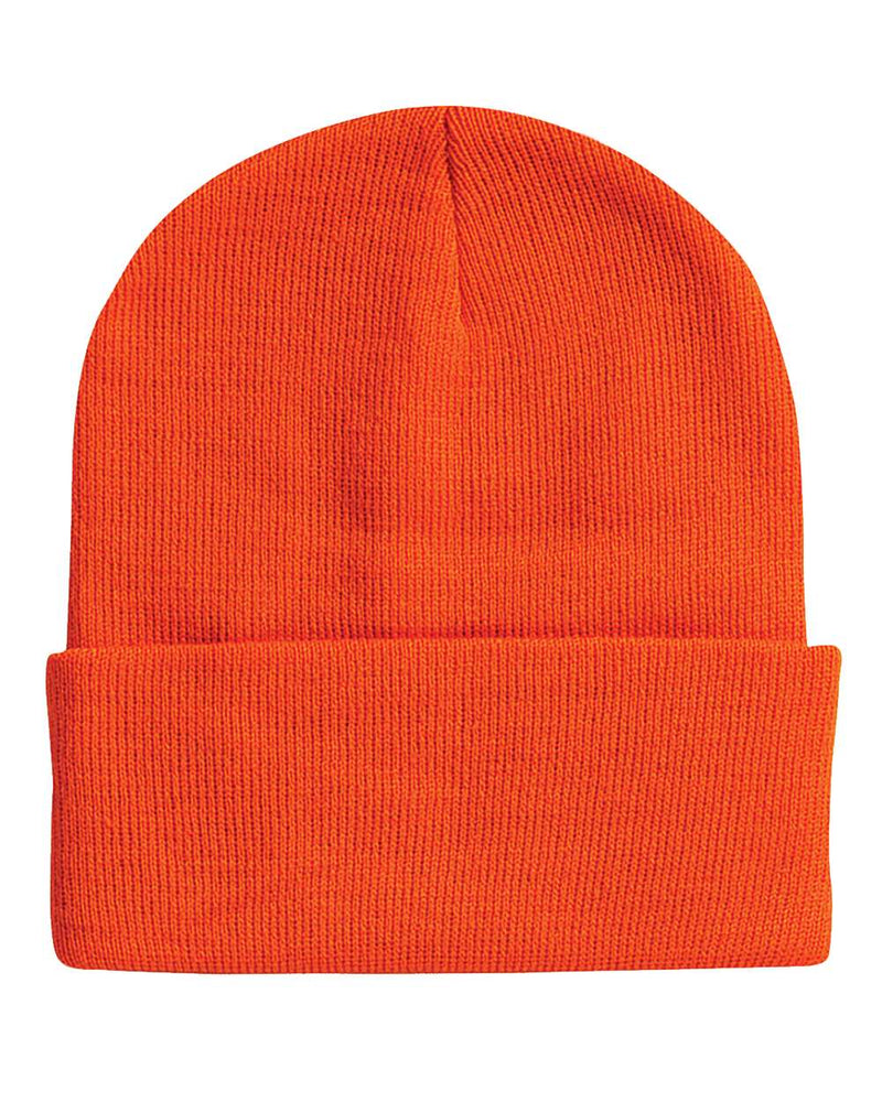 Solid 12" Cuffed Beanie | Sportsman SP12 | Embroidery