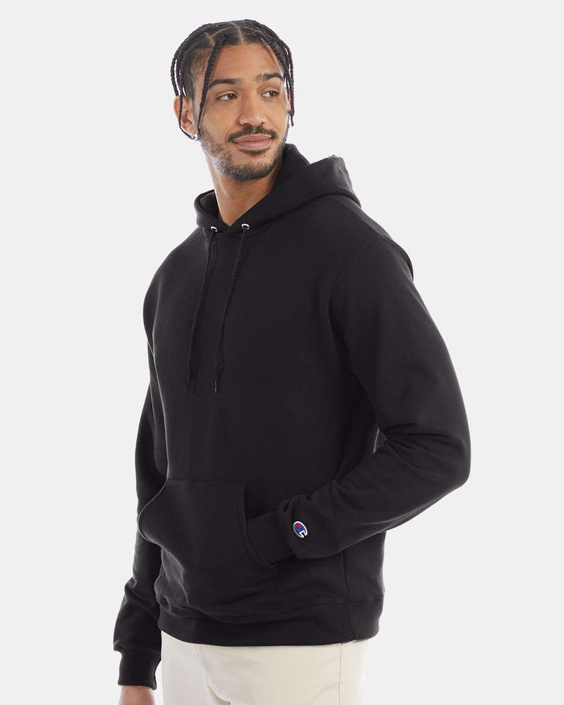 Poly-Cotton Hoodies | Champion S700 | Pocket Embroidery (4"x4")