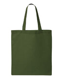Economical Tote Bag | Q-Tees QTB | Small Embroidery (4" X 4")