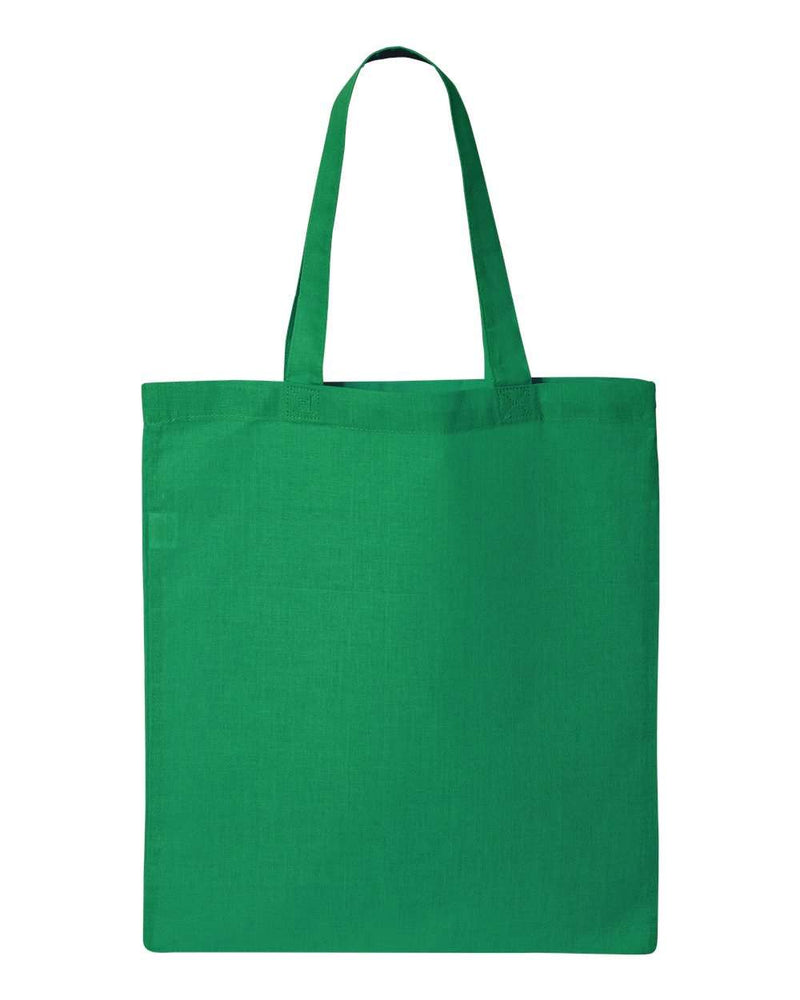 Economical Tote Bag | Q-Tees QTB | Embroidery (7" X 7")