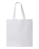 Economical Tote Bag | Q-Tees QTB | Small Embroidery (4" X 4")