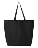 Large Tote Bags 25-Litres | Q-Tees Q600 | Medium Embroidery (7" X 7")