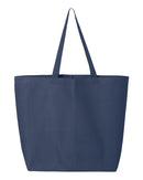 Large Tote Bags 25-Litres | Q-Tees Q600 | Medium Embroidery (7" X 7")