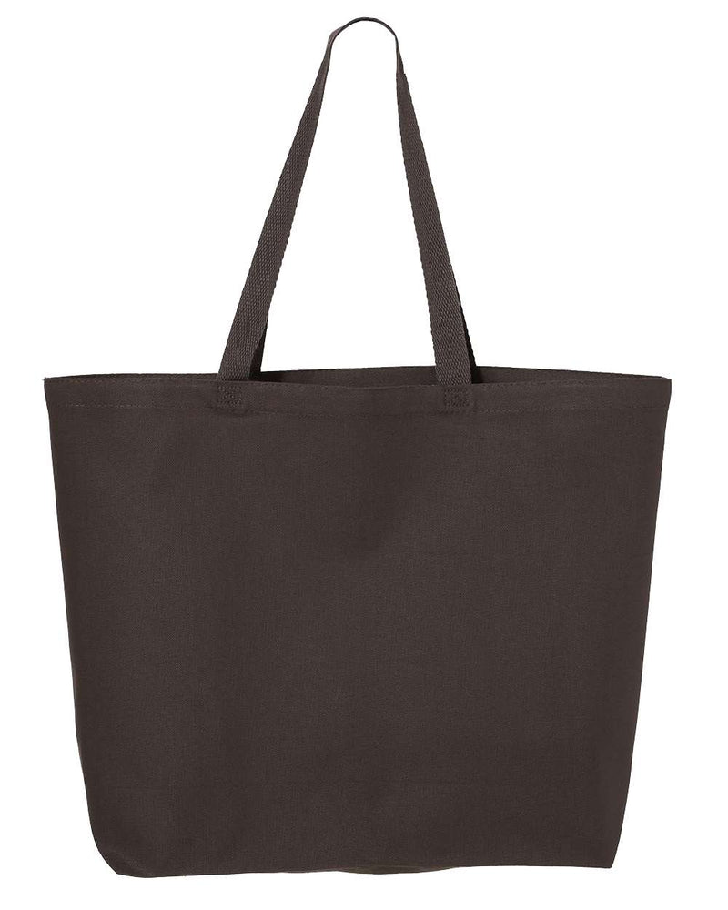 Large Tote Bags 25-Litres | Q-Tees Q600 | Embroidery (4" X 4")