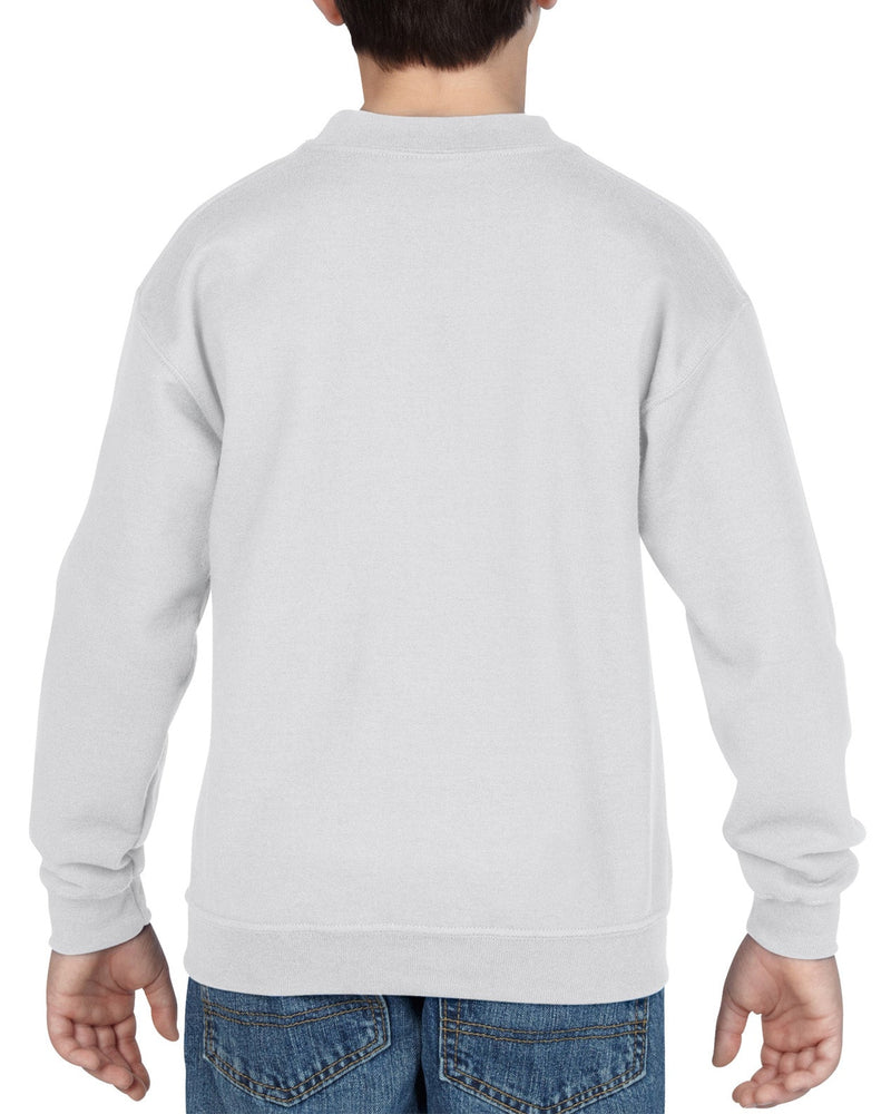 Sweatshirts poly-coton pour enfants | Gildan 18000B | Poitrine Broderie (7" x 7")