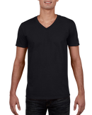 Soft Cotton V-Necks | M | Gildan 64V00