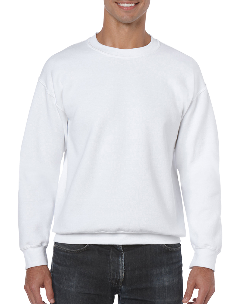 Poly-Cotton Sweatshirts | Gildan 18000 | Pocket Embroidery (4" X 4")