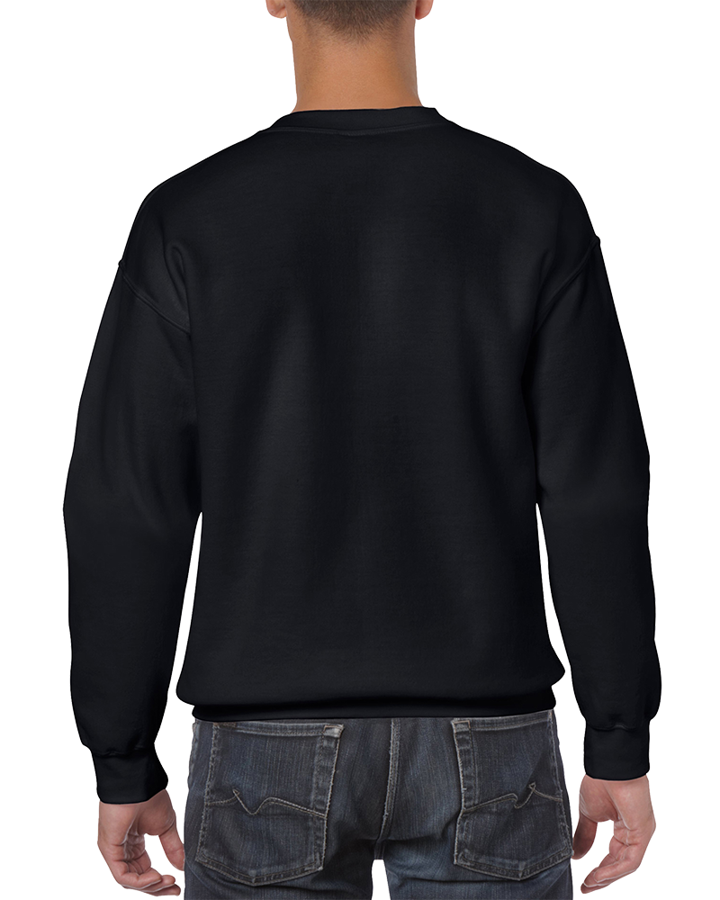 Black gildan sweatshirt discount