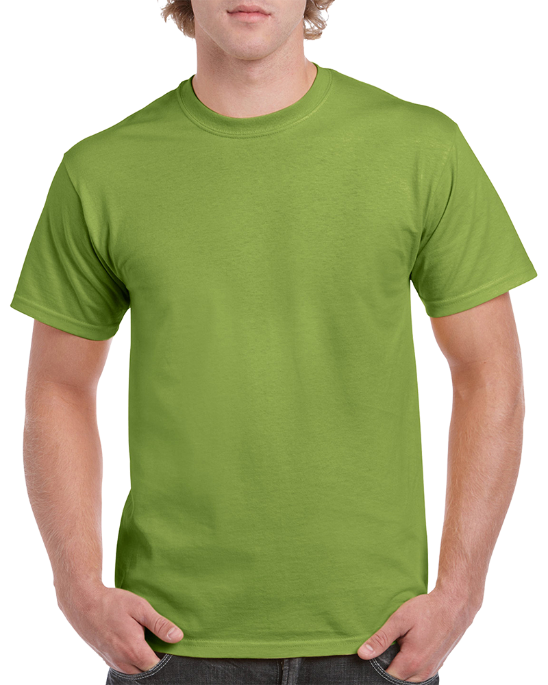 Gildan green t shirt online