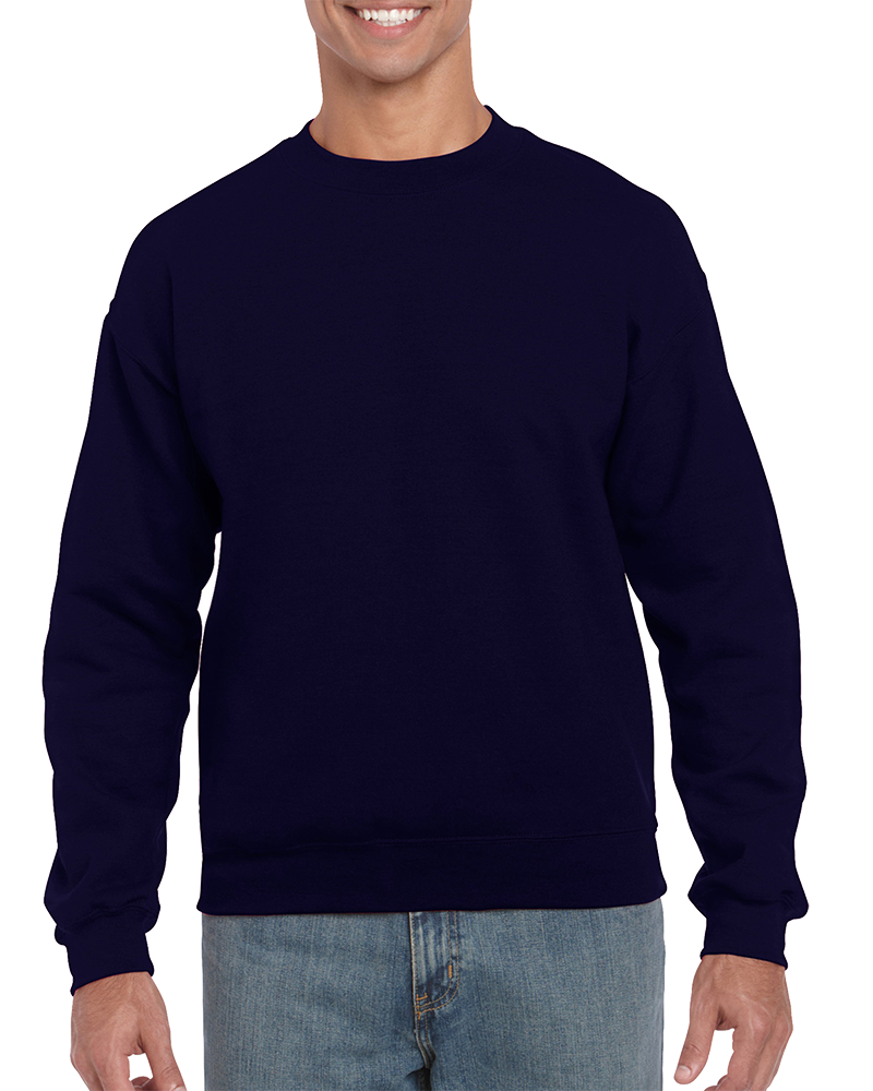 Fashion Gildan 18000 Adult Sweatshirt Ash Large at  Men's
