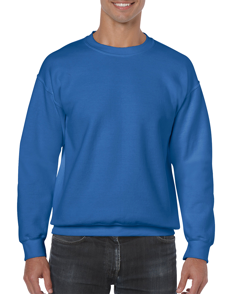 Poly-Cotton Sweatshirts | Gildan 18000 | Small Embroidery (4" X 4")