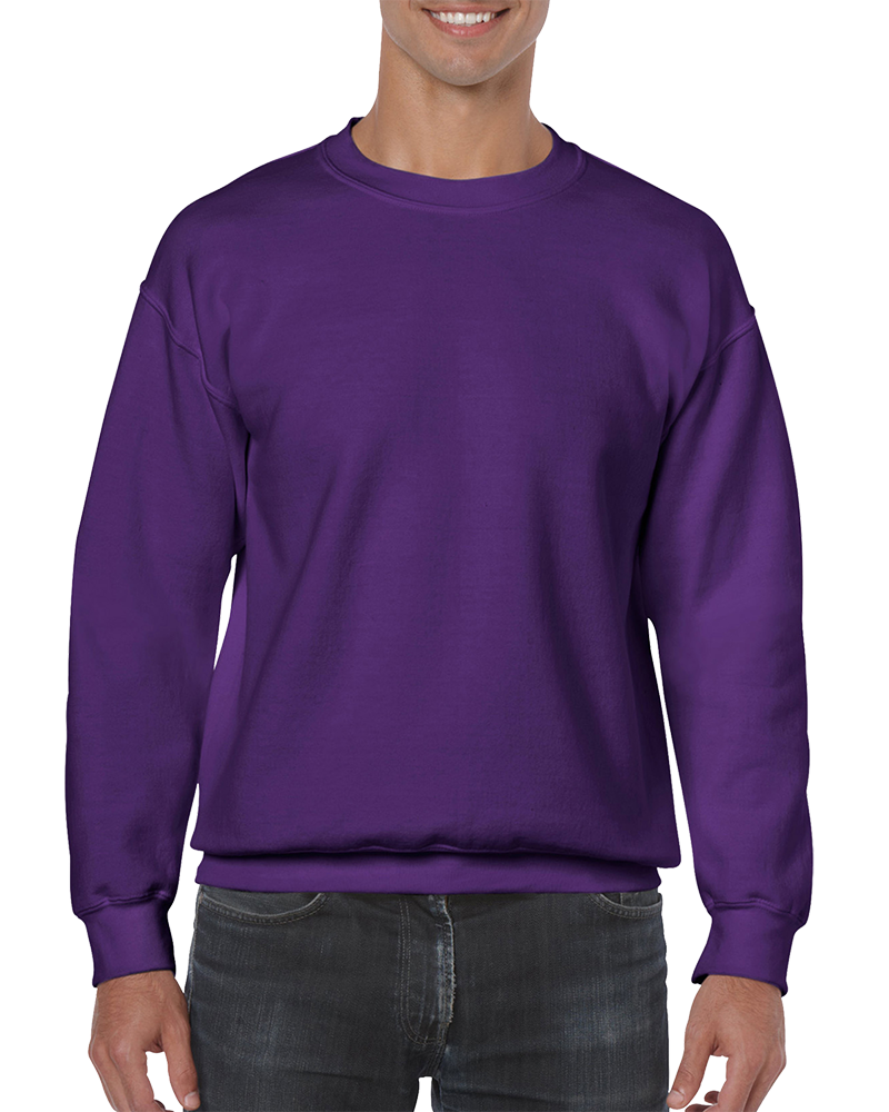 Personalized Gildan Heavy Blend Sweatshirt InstaCustoms Purple